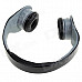 SD-888 Head-Mounted MP3 Player Wireless Headphones w/ TF - Black