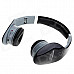 SD-888 Head-Mounted MP3 Player Wireless Headphones w/ TF - Black