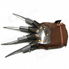 Halloween Killer Glove - Black + Copper + Brown + Light Brown + Grey