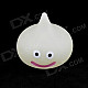 Glow-in-the-Dark Vinyl Water-drop Coin Bank - White