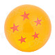 LZQ70 Five-Pointed Star Crystal Acrylic Ball - Orange