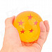 LZQ70 Five-Pointed Star Crystal Acrylic Ball - Orange