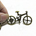 Retro Bicycle Style Zinc Alloy Keychain - Bronze