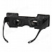 Mini 3D Stereo Viewer Stereoscope - Black