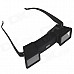 Mini 3D Stereo Viewer Stereoscope - Black