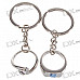 Stainless Lovers keychains (Rings / 2-Piece Set)