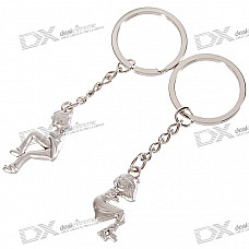 Stainless Lovers keychains (Man & Woman / 2-Piece Set)
