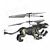 YD715 Mythological Animal Style 3-CH IR Control R/C Helicopter - Black