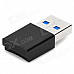 USB 3.0 Micro SD / TF Card Reader - Black