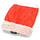 Christmas Style Cloth + Cotton + ABS Snow Shovel for Car - Red + White