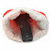 Christmas Style Cloth + Cotton + ABS Snow Shovel for Car - Red + White