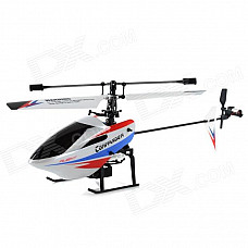 WLtoys V911 V2 4-CH Remote Control R/C Helicopter w/ Gyro Set - White + Black (Mode 1)