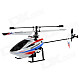 WLtoys V911 V2 4-CH Remote Control R/C Helicopter w/ Gyro Set - White + Black (Mode 1)