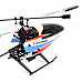 WLtoys V911 V2 4-CH Remote Control R/C Helicopter w/ Gyro Set - White + Black (Mode 1)