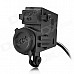 Motorcycle Waterproof Power Supply Adapter Cigrette Lighter Socket USB Terminal MC - Black