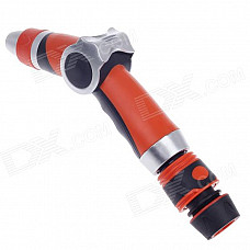 GarTex 55603 High Washing Gun Nozzle w/ Standard Hose Connector - Orange + Black + Silver