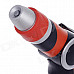 GarTex 55603 High Washing Gun Nozzle w/ Standard Hose Connector - Orange + Black + Silver