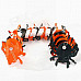 Halloween Paper Garland Set - Orange + Green + White