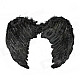 Halloween Kids Cosplay Fallen Angel Wings - Black