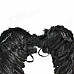 Halloween Kids Cosplay Fallen Angel Wings - Black