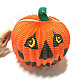 Halloween Paper Pumpkin Candle Lantern - Orange