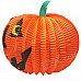 Halloween Paper Pumpkin Candle Lantern - Orange