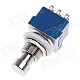 Wiiliam Guitar Effects Switch / Footswitch for Pedal - Blue + White + Silver