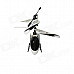 Longhui L609 Metal Frame Rechargeable 3.5-CH R/C Indoor / Outdoor Helicopter - White + Red + Black