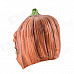 Natural Rubber Pumpkin Mask - Orange + Green