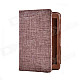 Country Style Protective PU Leather Case for Amazon Kindle Paperwhite - Brown