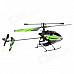 WLtoys V911 4-Channel 2.4GHz R/C Helicopter w/ 130mAh Battery / Charging Cable - Green + Black