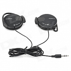 PUQINUO PQN-140 Stylish Universal 3.5mm Jack Wired Earphone for MP3 - Black