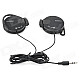 PUQINUO PQN-140 Stylish Universal 3.5mm Jack Wired Earphone for MP3 - Black