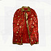 Kids Satin Cloak Costume w/ Hat - Red + Golden