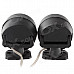 TiaoPing TP-006A Mini Dome Tweeter Component Speakers for Car Audio System - Black (Pair)