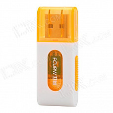 SW SW-5 USB 2.0 High Speed Micro SD / TF Card Reader - Orange + White