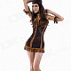 Cute Indian Princess Costumes Dress for Halloween - Brown (Free Size)