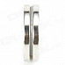10050103W Coin-Shape Strong NdFeB Magnets - Silver (2 PCS)