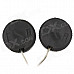 JT-005A High Efficiency Dome Tweeter Component Speakers for Car Audio System - Black (Pair)