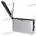 Automatic Ejection Metal Cigarette Case with Windproof Butane Jet Torch Lighter (Holds 10)