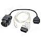 2-in-1 INPA BMW K+CAN / 20-Pin Male to 16-Pin Female OBD II Diagnostic Adapter Cable for BMW