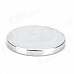 12.5 x 1.5mm N33 Galvanization NdFeB Magnet - Silver (40 PCS)