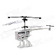 J288 Mini Folding Deformation 3.5-CH RC Helicopter - Black + White