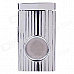 High Quality Rectangle Stainless Steel Cigar Cutter - Silver