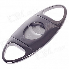 High Quality Stainless Steel Cigar Cutter - Grey