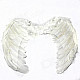 Halloween Kid Cosplay Fallen Angel Wings - White (Size S)