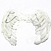 Halloween Kid Cosplay Fallen Angel Wings - White (Size S)