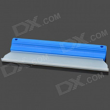 KTM Silicone Car Surface Water Wiper Scraper Tool - Blue + White