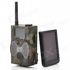 Solar Powered 2.0'' LCD 12MP Waterproof IR Night Vision Hunting / Trail / Security Camera