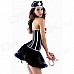 Slim Fit Nurse Costumes for Halloween - Black (Size-L)